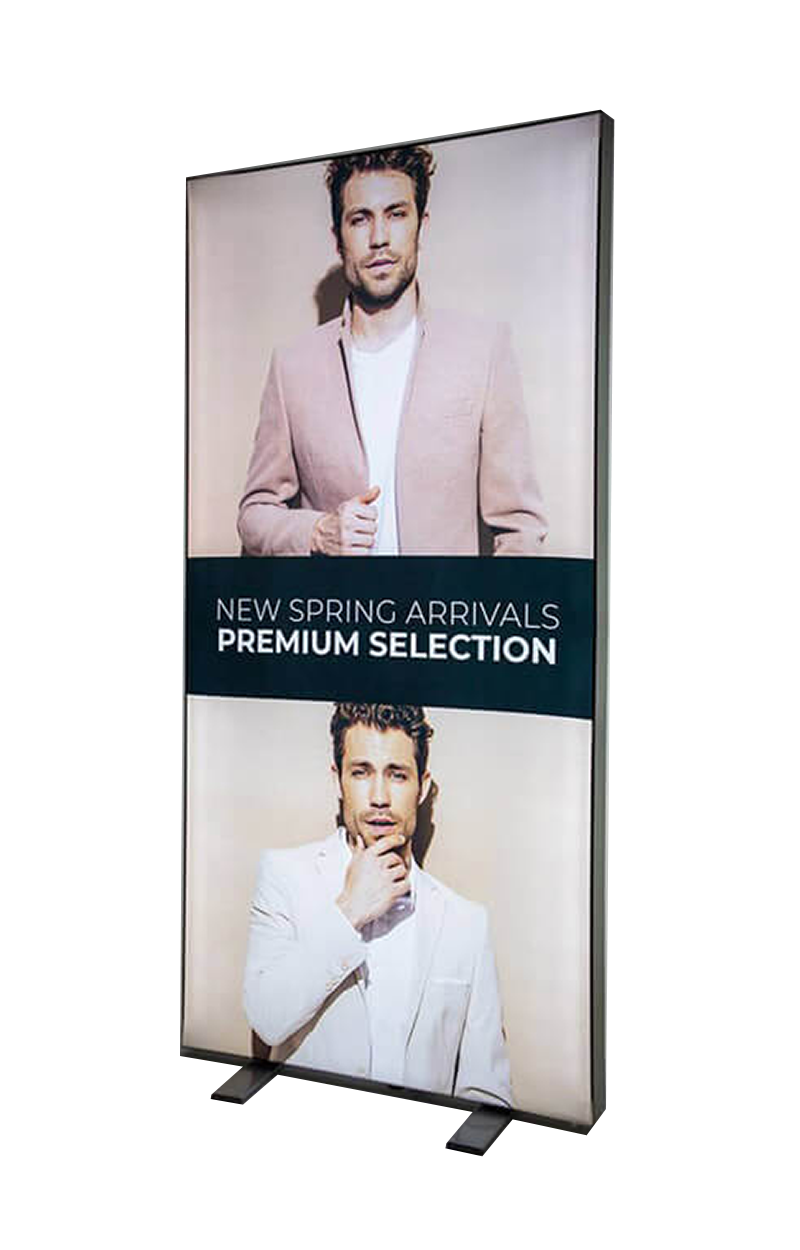 Frameless Led Banner fold